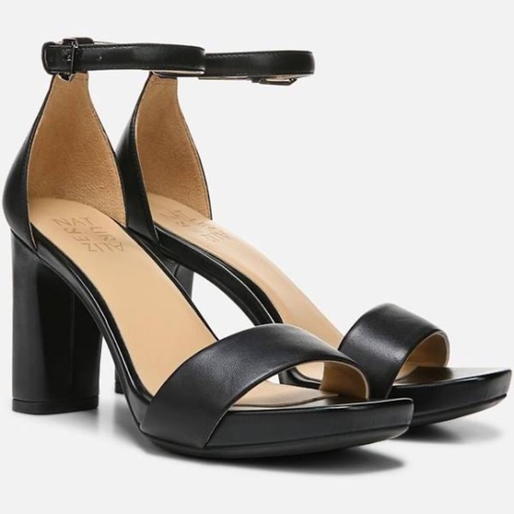 Naturalizer womens Joy Ankle Strap Heeled Dress Sandals Heeled Sandal In 9.5W - Picture 1 of 10